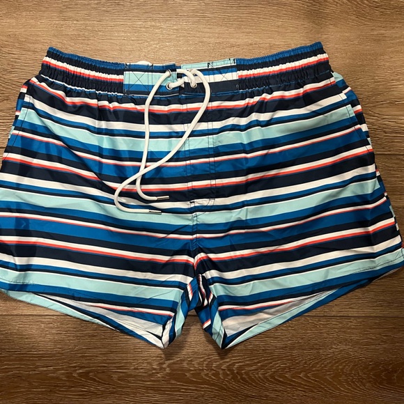 2xist Other - Men’s 2XIST Striped Swim Trunks in Large